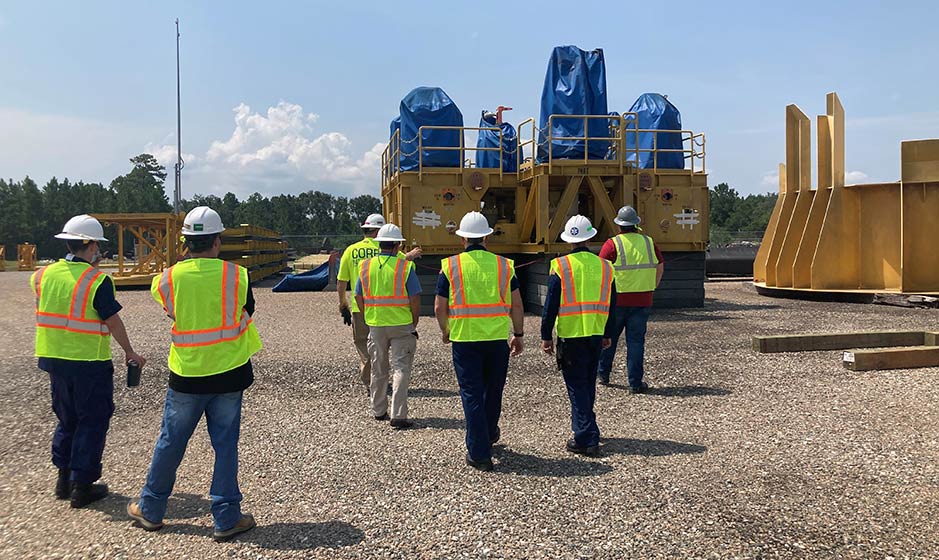 MWCC Hosts USCG at SURF Shore Base - Marine Well Containment
